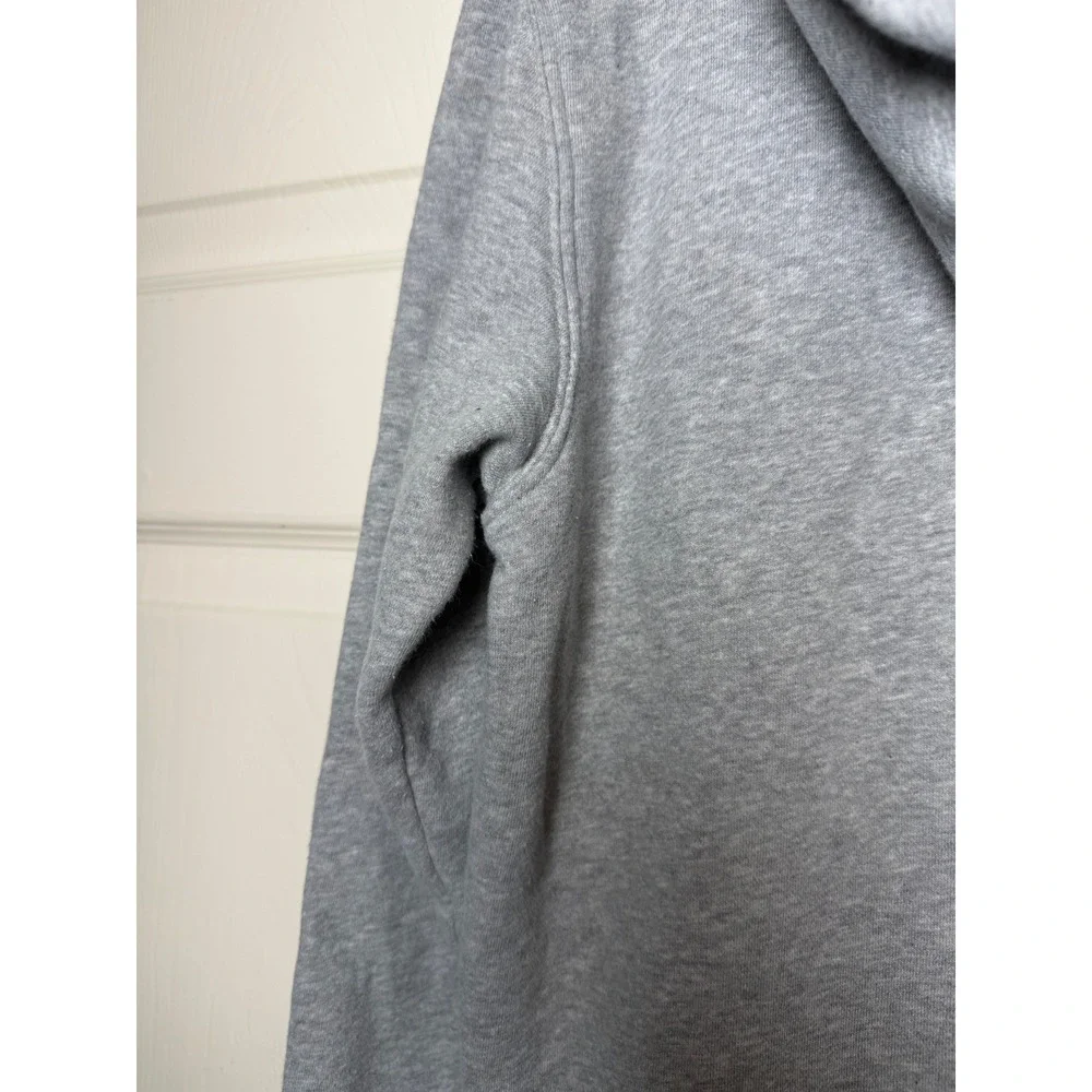Adidas Originals Trefoil Hoodie Heather Grey‎ Fleece Sweatshirt Small